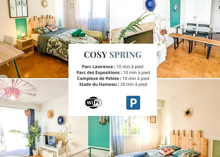 Cosy Spring 2Ch - Place Verdun - Stationnement Gratuit